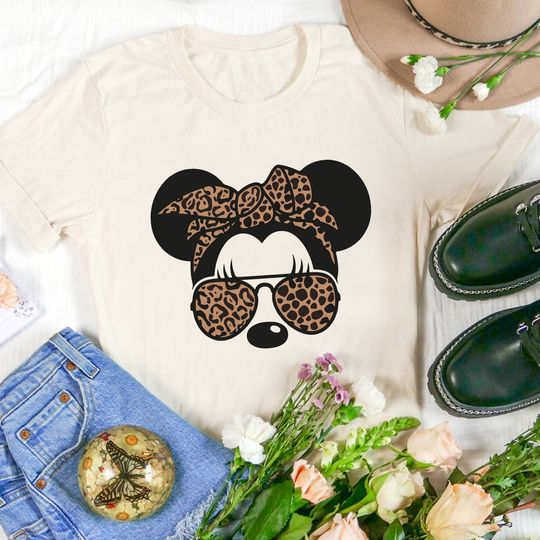 Disney Minnie Safari Mode, Couple Shirt, Disney Safari Couple Shirts