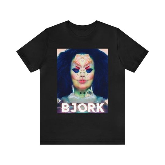 Bjork Retro 90s Vintage Graphic Photoshoot T-shirt