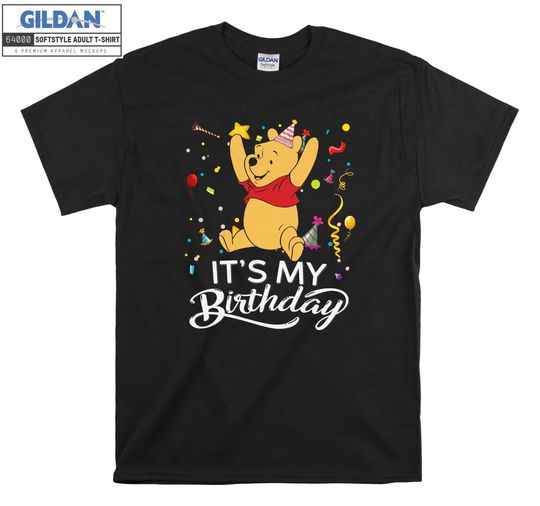 Pooh Winnie the Pooh It's My Birthday T shirt