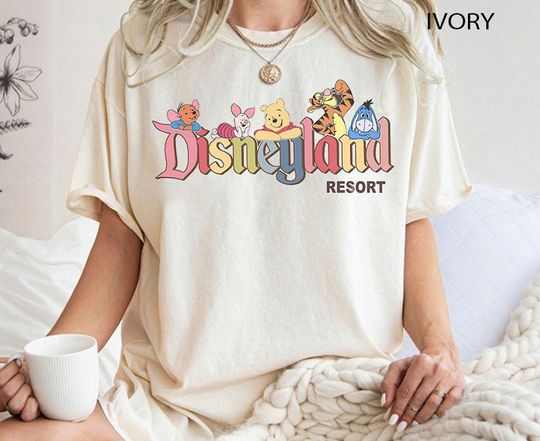Winnie The Pooh Shirt, Disneyland Resort Shirt, The Pooh And Friends