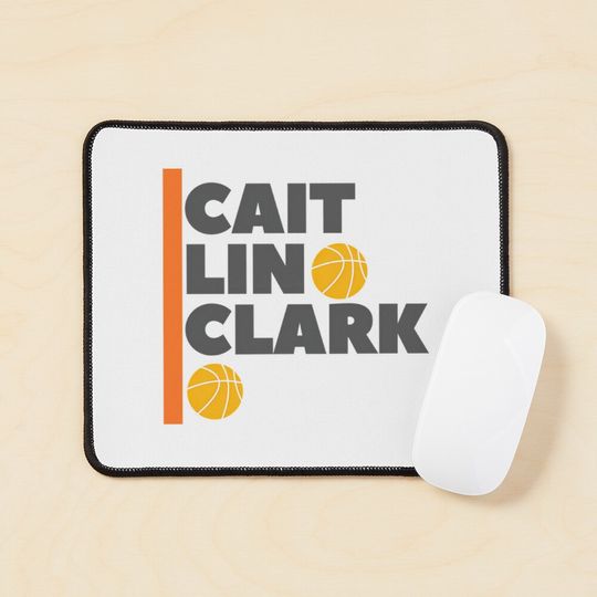 Basic Caitlin Clark Mouse Pad, Caitlin Clark merch