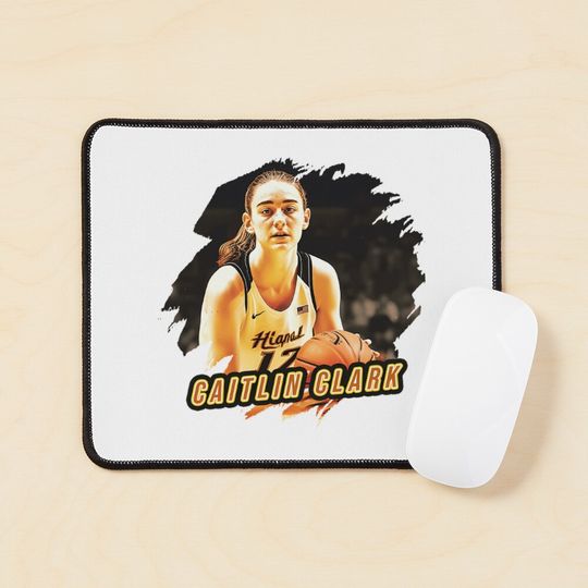 Iowa basketball star Caitlin Clark Mouse Pad