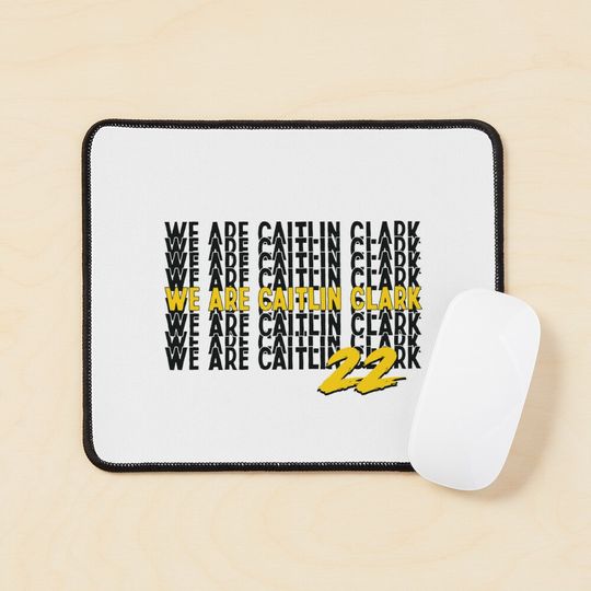 we are caitlin clark 22 Mouse Pad