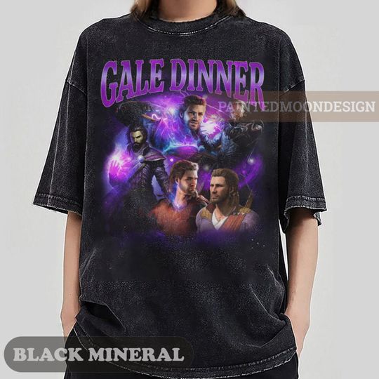 Limited Gale Dinner Shirt, Gale Baldur's Gate 3 Vintage T Shirt