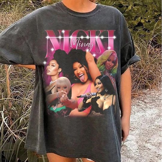 Nicki Minaj Shirt, Nicki Minaj Tour 2024 Shirt, Retro Nicki Minaj Tee