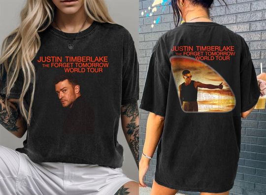 Forget Tomorrow World Tour (Justin Timberlake 2024) Shirt, Justin Timberlake
