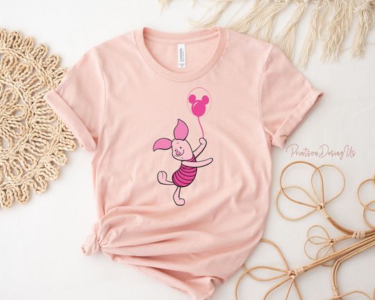 Disney Piglet Shirt, Winnie The Pooh Shirt, The Pooh Shirt