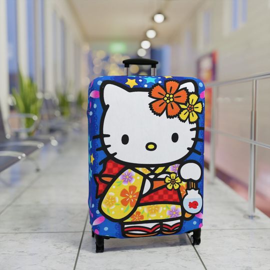 Hello Kitty Luggage Cover - Cartoon Luggage Cover