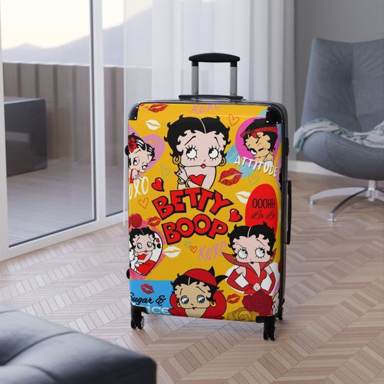 Betty Boop Vacationer Luggage cover
