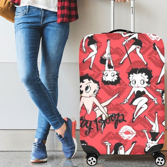 Betty Boop luggage cover, Betty Boop gifts