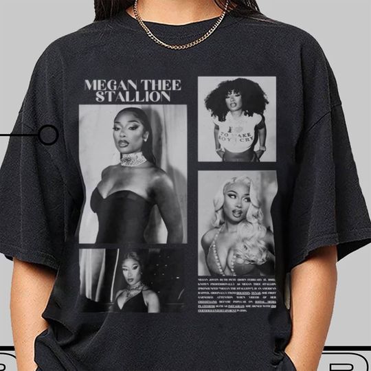 Vintage Megan Thee Stallion T-Shirt, Mother's Day Gift