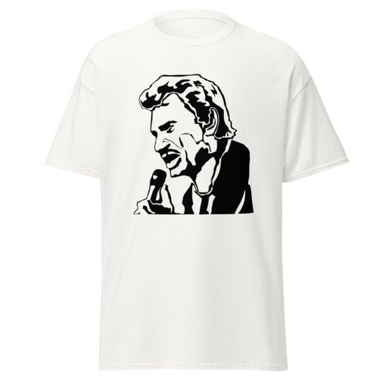 Johnny Hallyday drawing t-shirt