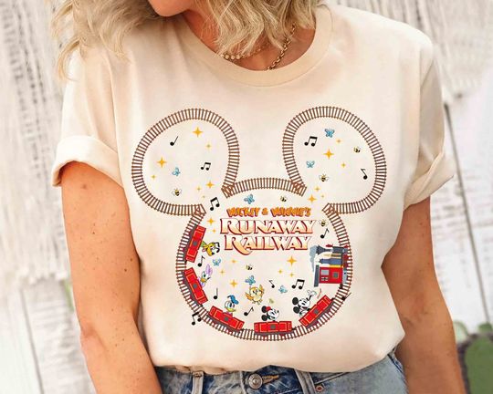 Disney Mickey & Minnie's Runaway Railway T-shirt