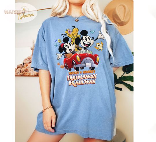 Mickey & Minnie Runaway Railway Nothing Can't Stop Us Now Shirt