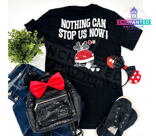Mickey and Minnie's Runaway Railway Nothing Can Stop Us Now Shirt