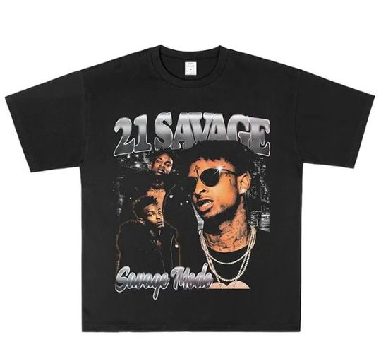 21 Savage T-Shirt, 21 Savage Singer Shirt, 21 Savage Tee