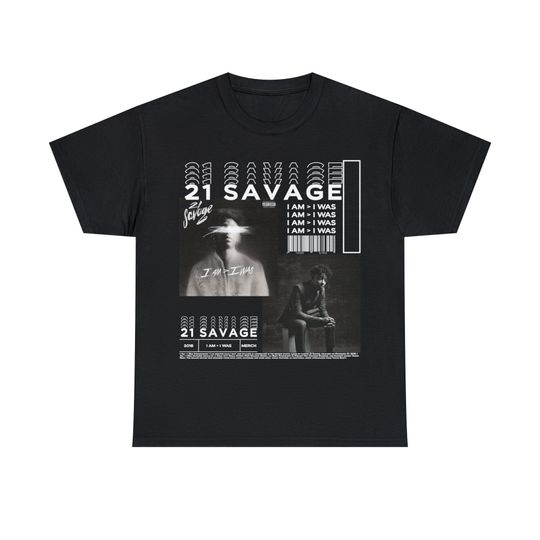 21 Savage Graphic Tee Streetwear Urban: Unisex