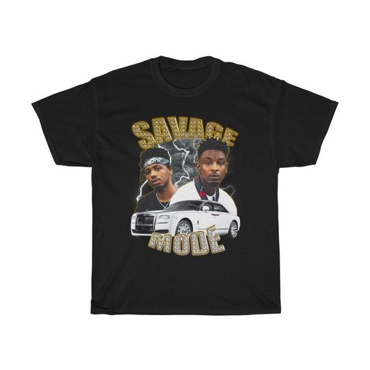 21 Savage shirt Savage mode 2 tee Metro Boomin