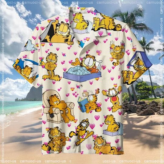 Garfield Hawaiian Shirt