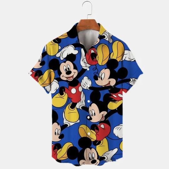 Disney Inspired Hawaiian Shirt Mickey Pride