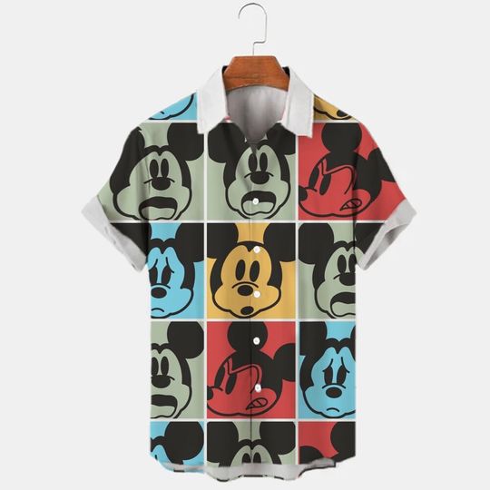 Disney Mickey Hawaiian Shirt, Vacation Gifts Ideas