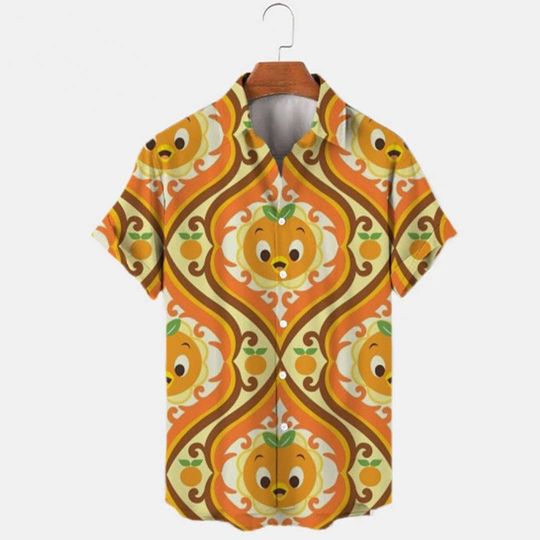 Disney Orange Bird Hawaiian Shirt, Vacation Gifts Ideas