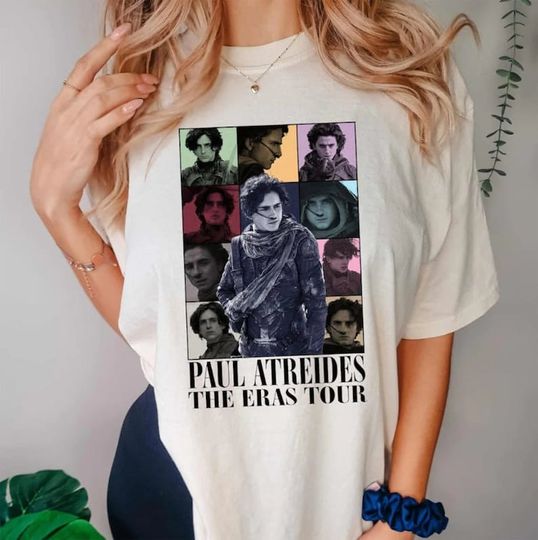 Dune 2 Paul Atreides Eras Tour Shirt, Dune 2 Movie Shirt