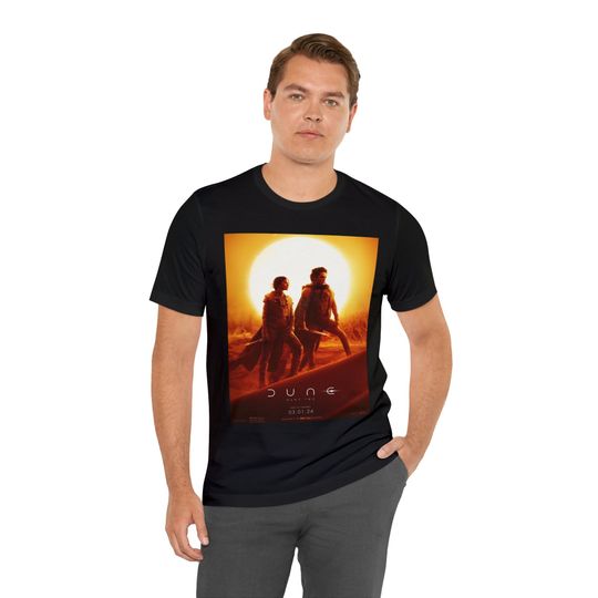 Dune 1984 Sci Fi Part Two Paul atreides Visit Arrakis, 80's Gift Tshirt