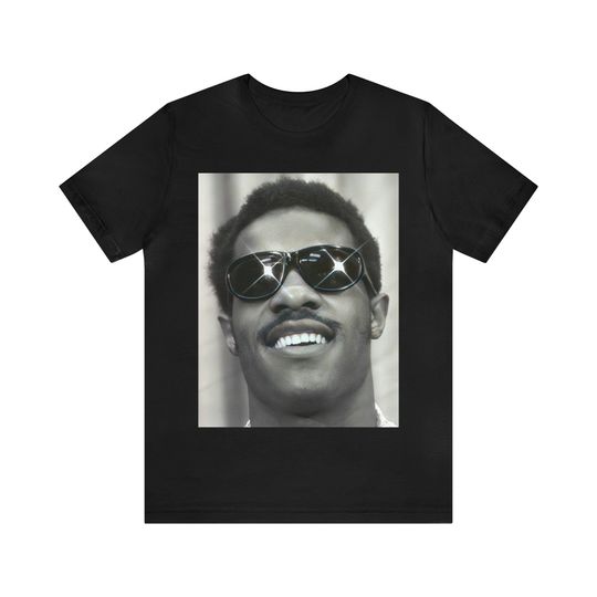 Stevie Wonder Retro Aesthetic 70s 80s Vintage Inspired T-Shirt