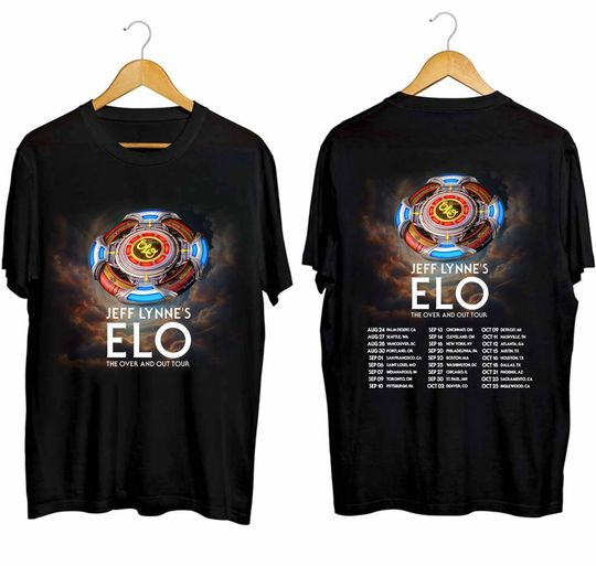 Jeff Lynne's ELO - The Over and Out Tour 2024 Shirt