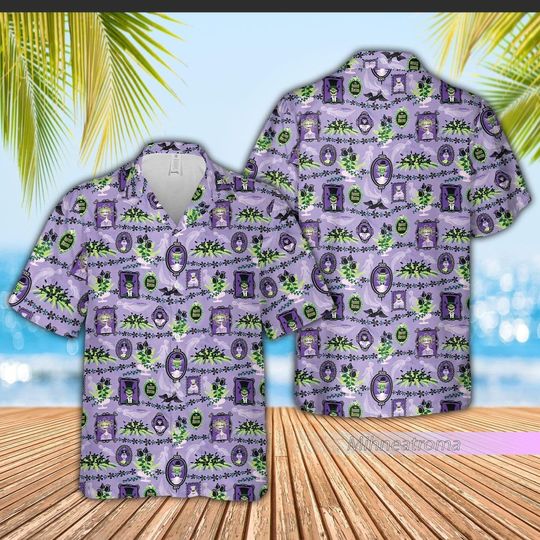Haunted Mansion Hawaiian Shirt, Haunted Mansion Shirt