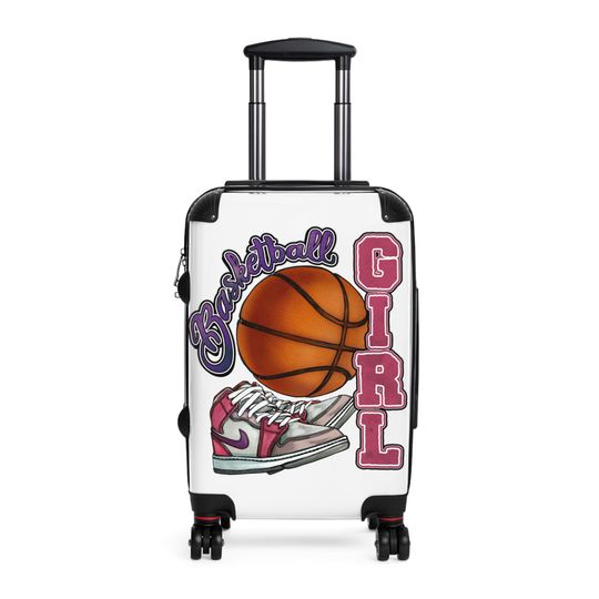 Basketball Girl Suitcase,  basketball lover