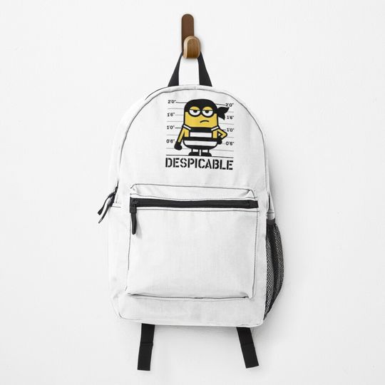 Minions Graphic Backpack, School Backpack
