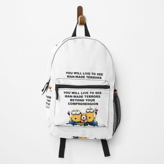 Based Minion Backpack, School Backpack