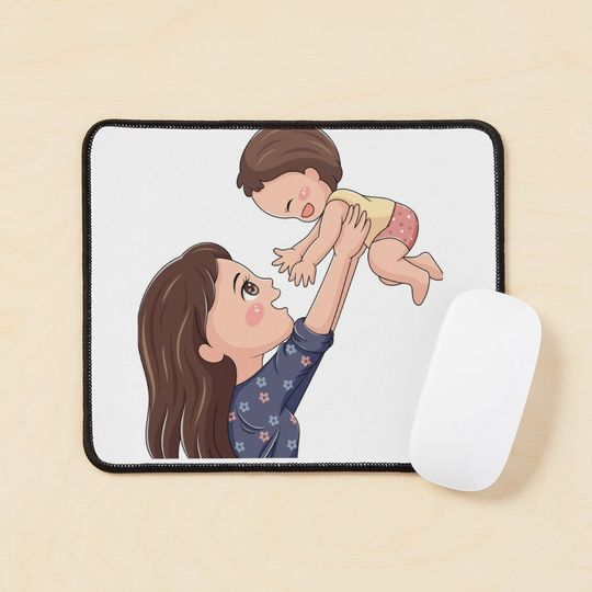 Mother's Love: A Special Art for Mother's Day Mouse Pad