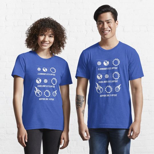 Solar Eclipse Lunar Eclipse Apocalypse Funny Joke Essential T-Shirt