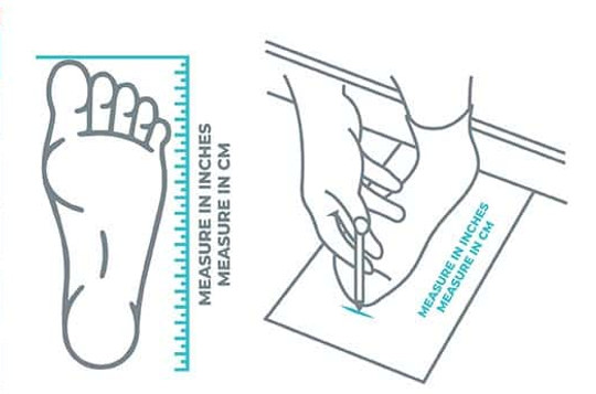 socks size chart
