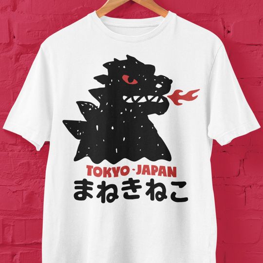 god zilla Tokyo Short Sleeve Tee, god zilla T Shirt, Monster Movie Lovers Gift