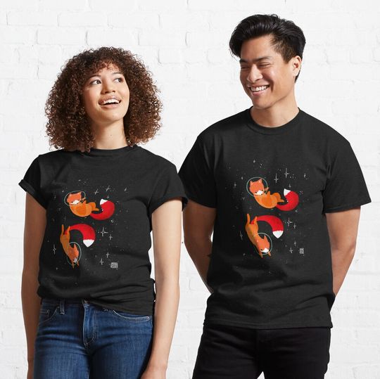 Space Foxes Classic T-Shirt