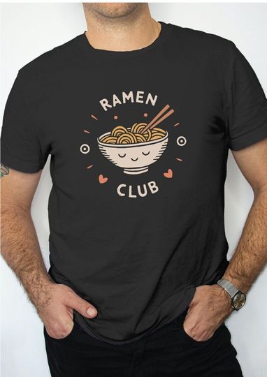 Ramen Club - Men's Crew Shirt, Ramen lover t-shirt