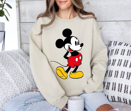 Mickey Mouse Sweatshirt, Mickey Sweatshirt, Mickey Mouse Sweater