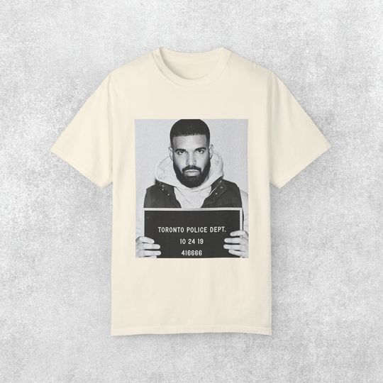 Drake Iconic Mugshot shirt, Drake Tour tshirt
