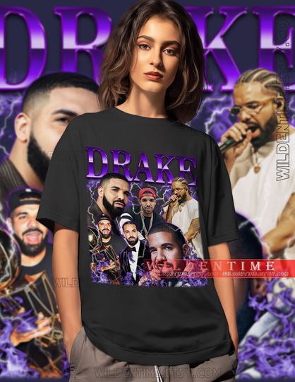 Vintage Drake 90's Shirt, Drake Champagne Papi Shirt