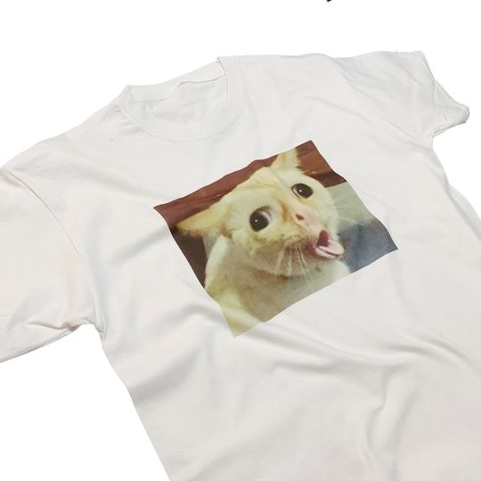 Cat Gagging Meme T-Shirt, Funny Cat Shirt