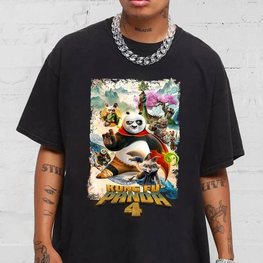 Kung Fu Panda 2024 T-Shirt, Kung Fu Panda Shirt