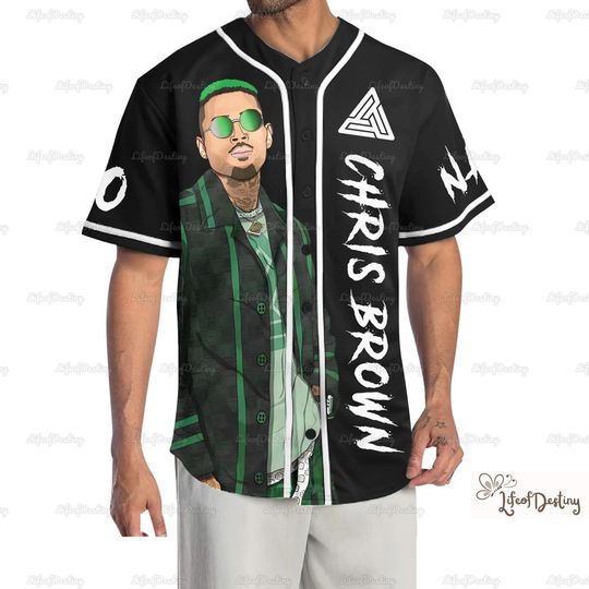 Chris Brown Baseball Shirt, Chris Brown Jersey Shirt, 11 11 Tour 2024 Shirt