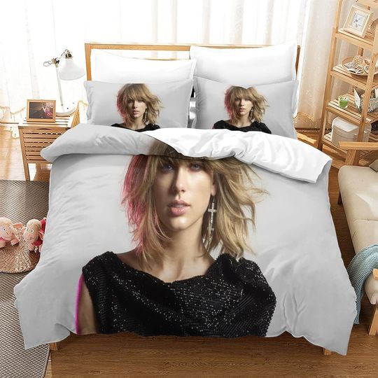 3-Piece Duvet Cover Bedding Set, Soft Microfibre Taylor Alison Swift