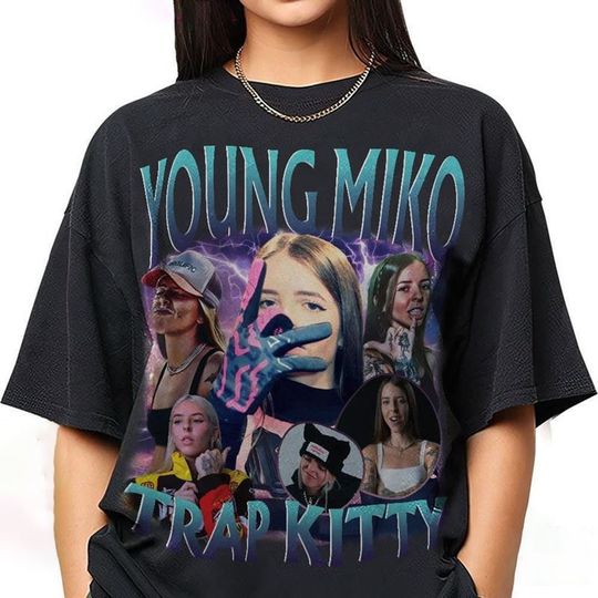 Young Miko Shirt, Trap Kitty Shirt, Trap Mami, Baby Miko Shirt