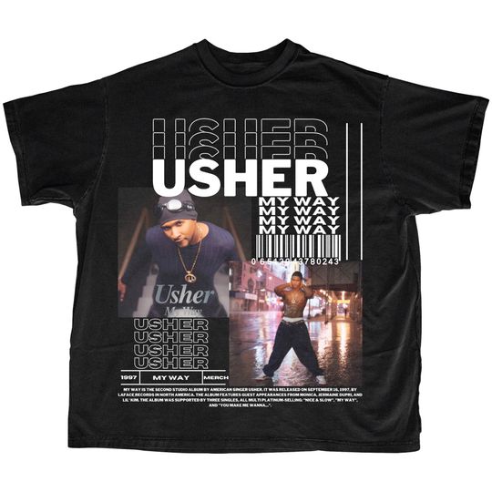 Ushers, R and B, Superstar, My Way, shirt