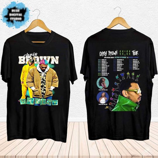 Chris Brown 11:11 Tour 2024 Shirt, Chris Brown 2024 Concert Shirt